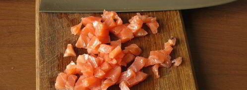 суши мини-торт с крабовыми палочками. Шаг 5