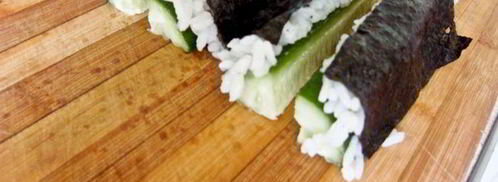 суши-ролл мозаика. Шаг 7