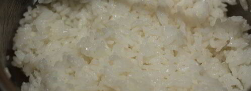 суши с креветкой, угрем и омлетом. Шаг 3