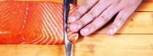 суши с лососем. Шаг 3