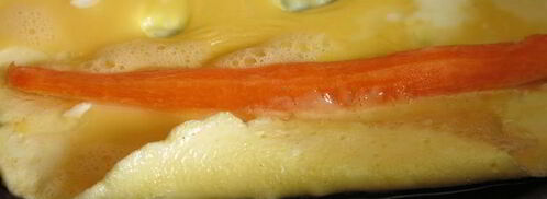 суши с омлетом цыплята. Шаг 11