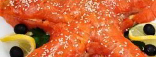 суши-торт морская звезда. Шаг 9