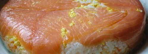 суши-торт японские мотивы. Шаг 9