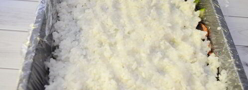 суши торт. Шаг 6