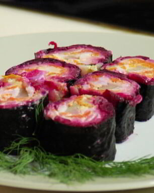 Суши в шубе