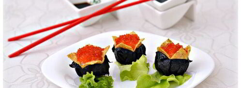 суши восточный цветок. Шаг 12