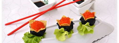 суши восточный цветок. Шаг 13