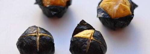 суши восточный цветок. Шаг 11