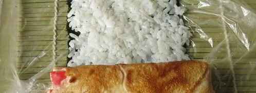 суши яблоки с крабовыми палочками. Шаг 18