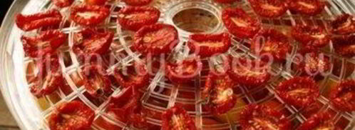 вяленые помидоры в электросушилке. Шаг 4