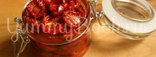 вяленые помидоры в электросушилке. Шаг 6