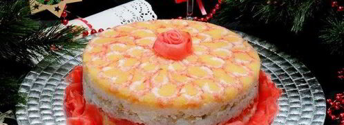 закусочный суши-торт. Шаг 15