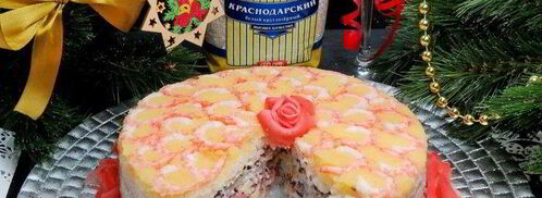 закусочный суши-торт. Шаг 16