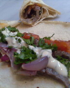 Арабский сэндвич