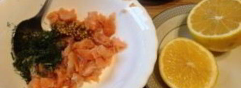 горячий сэндвич с лососем. Шаг 4