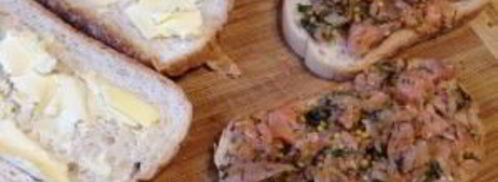 горячий сэндвич с лососем. Шаг 6