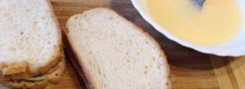 горячий сэндвич с лососем. Шаг 8