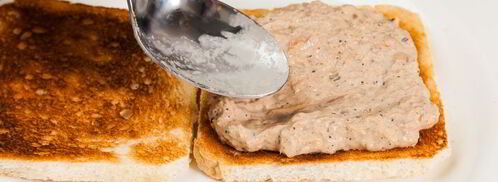 открытый сэндвич с тунцом. Шаг 7