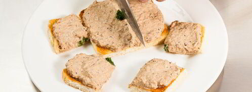 открытый сэндвич с тунцом. Шаг 9