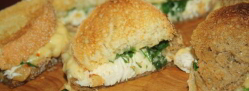 сочные сэндвичи с курицей. Шаг 9