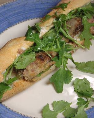 Сэндвич с куриной печенью