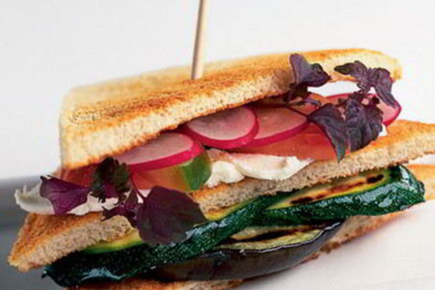 Рецепт сэндвича с овощами