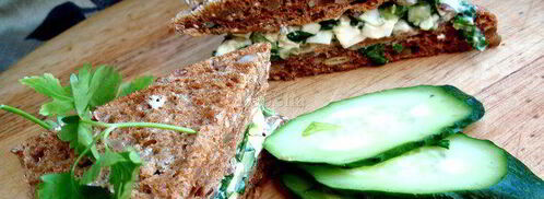 сэндвич с яичным салатом. Шаг 5