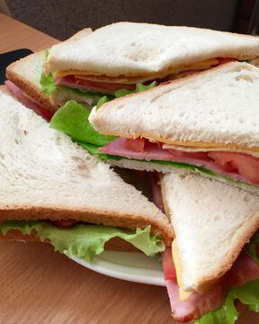 Сэндвичи с омлетом