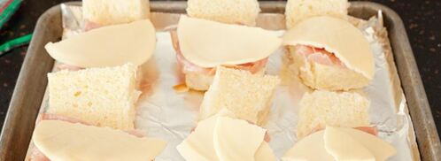 сэндвичи с ветчиной и сыром. Шаг 5