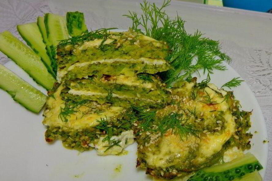 Рецепт сырно-капустного сэндвич этюд в зеленых тонах