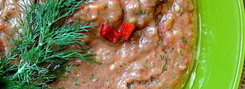 сырая баклажанная икра. Шаг 7