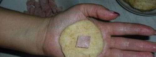 сырные шарики в духовке. Шаг 3