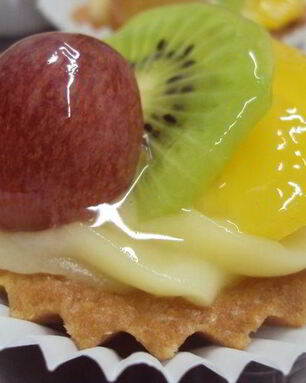 Фруктовая тарталетка к чаю