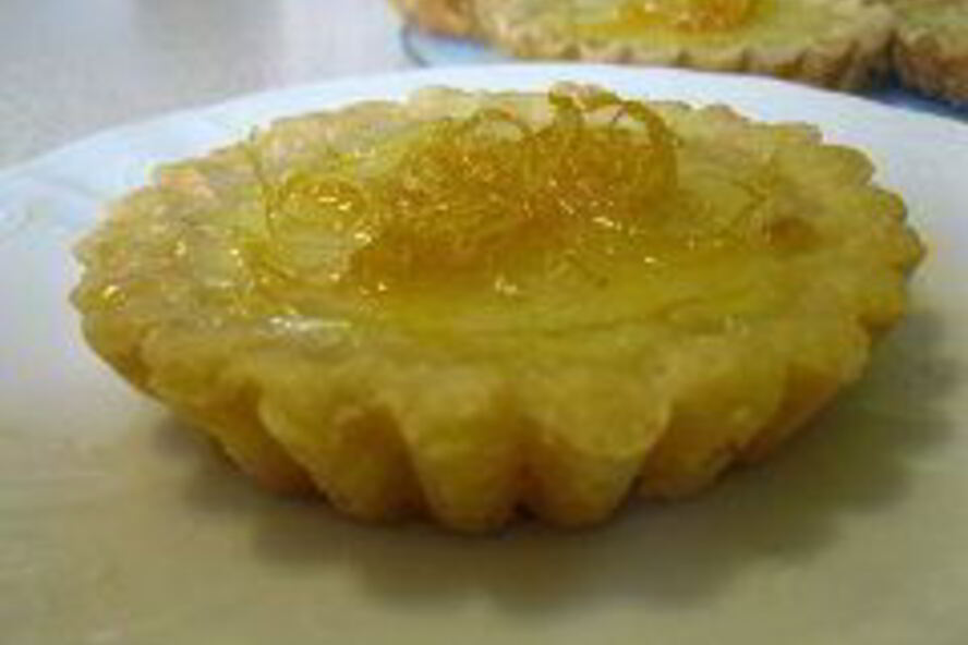 Рецепт лимонных тарталеток