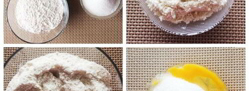 миндальные тарталетки с шоколадной начинкой. Шаг 4