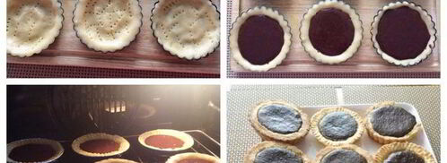 миндальные тарталетки с шоколадной начинкой. Шаг 7