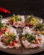 Начинка для тарталеток с креветками