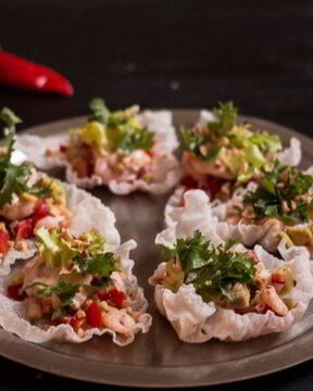 Начинка для тарталеток с креветками