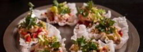 начинка для тарталеток с креветками. Шаг 5