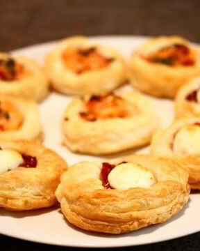 Слоеные тарталетки