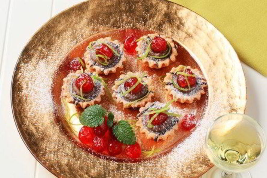 Рецепт сырных тарталеток с орехами пекан