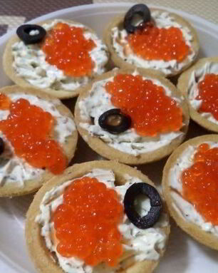 Тарталетки на праздничный стол