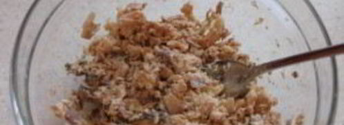 тарталетки с горбушей консервированной. Шаг 5