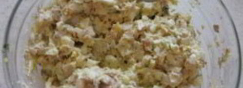 тарталетки с горбушей консервированной. Шаг 10