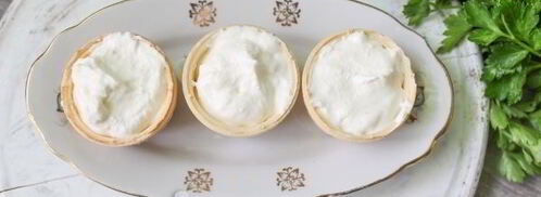 тарталетки с икрой и творожным сыром. Шаг 10