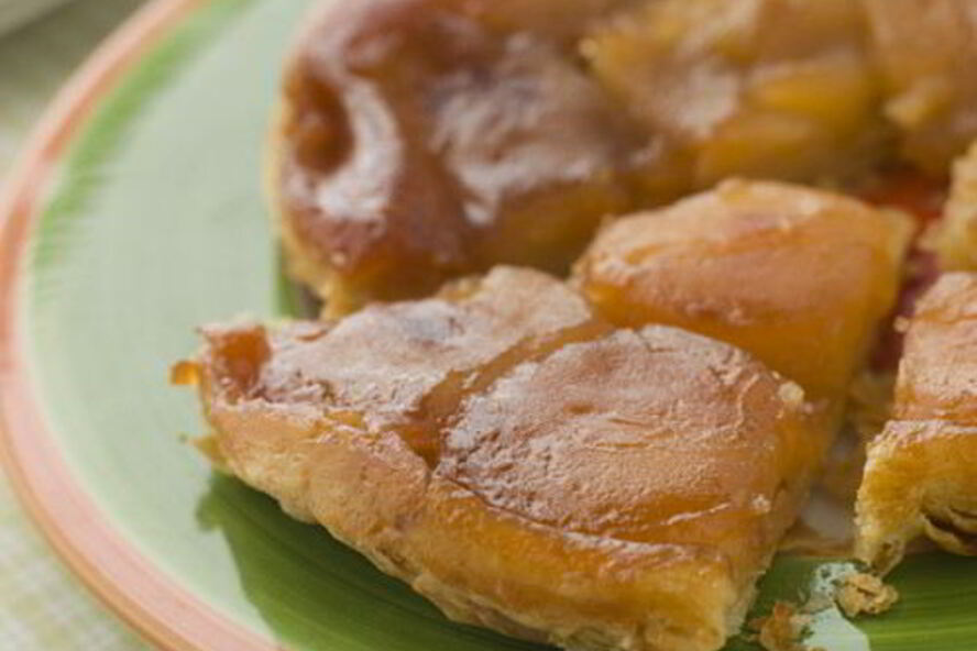 Рецепт тарталеток с хурмой и клюквой