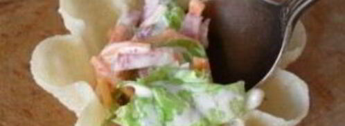 тарталетки с корейской морковью. Шаг 8