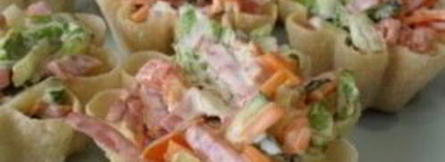 тарталетки с корейской морковью. Шаг 9