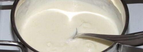 тарталетки с красным луком и сырным соусом. Шаг 4