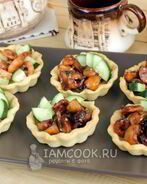 Тарталетки с креветками